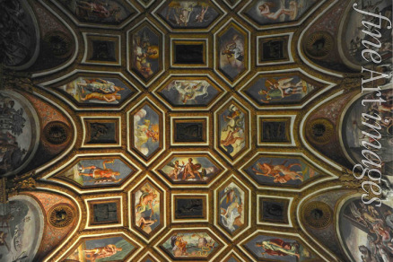 Romano Giulio - Ceiling decoration of the Camera dei Venti (Chamber of the Winds)
