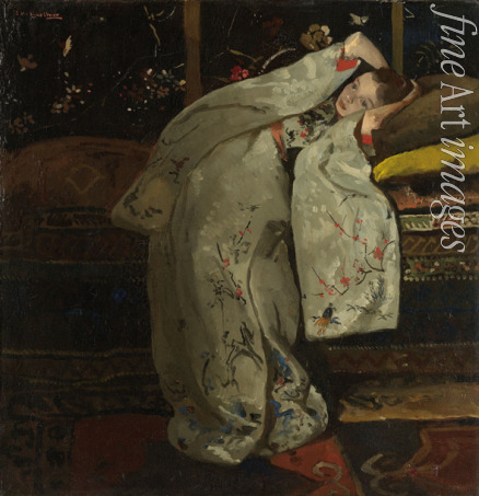 Breitner George Hendrik - Girl in a White Kimono
