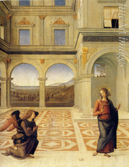 Perugino - Die Verkündigung