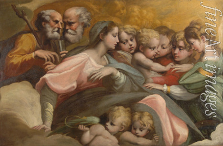 Parmigianino - The Mystical Marriage of Saint Catherine
