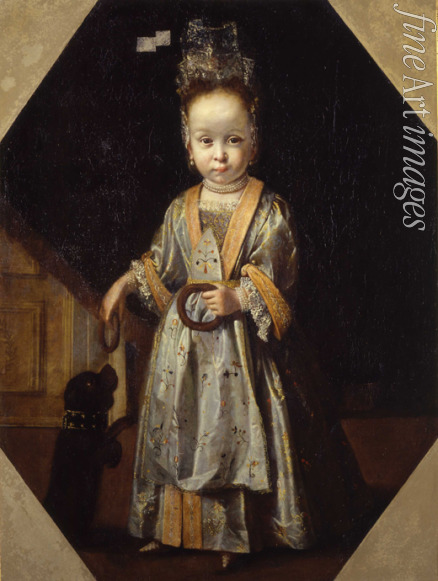 Cittadini Pierfrancesco - Portrait of little girl with puppy