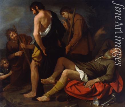 De Ferrari Giovanni Andrea - The Drunkenness of Noah