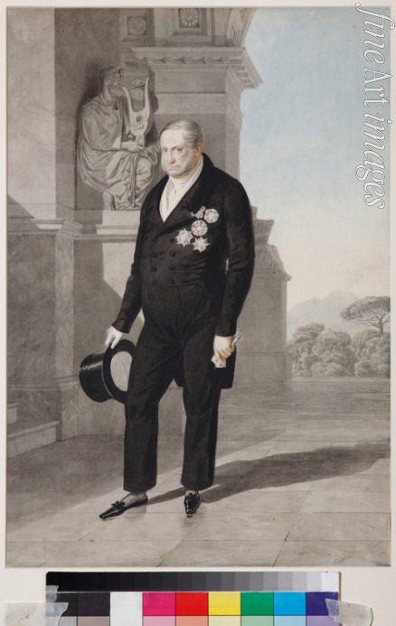 Brüllow (Briullow) Alexander Pawlowitsch - Porträt von Franz I., König beider Sizilien (1777-1830)