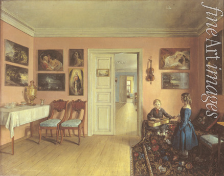 Chrucki Ivan Phomich - In the room of the artist's Manor house