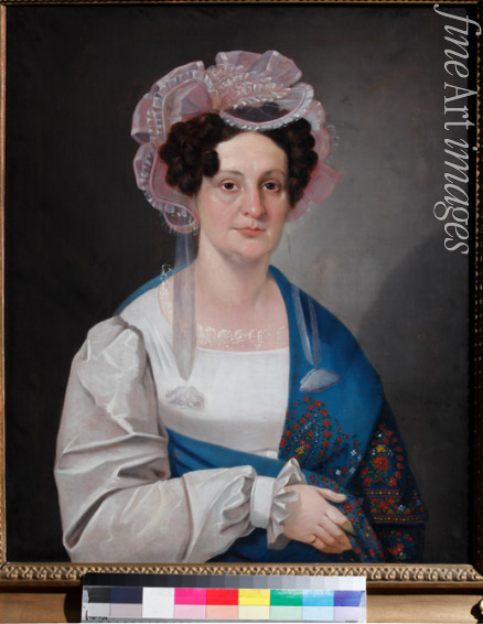 Mylnikov Nikolai Dmitrievich - Portrait of Olga Matveevna Golovina, née Dashkova (1798-1840)