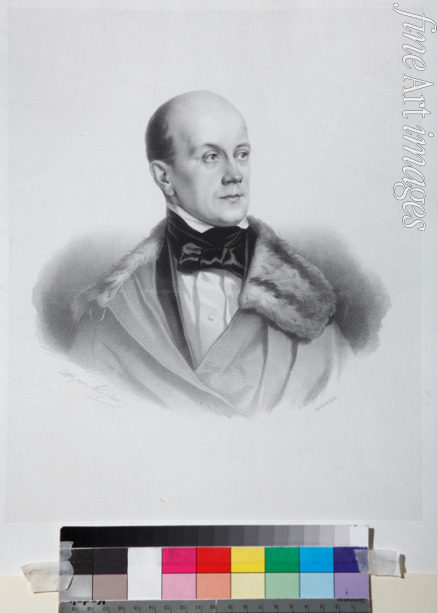 Alophe Marie-Alexandre Menut - Porträt von Pjotr Jakowlewitsch Tschaadajew (1794-1856)