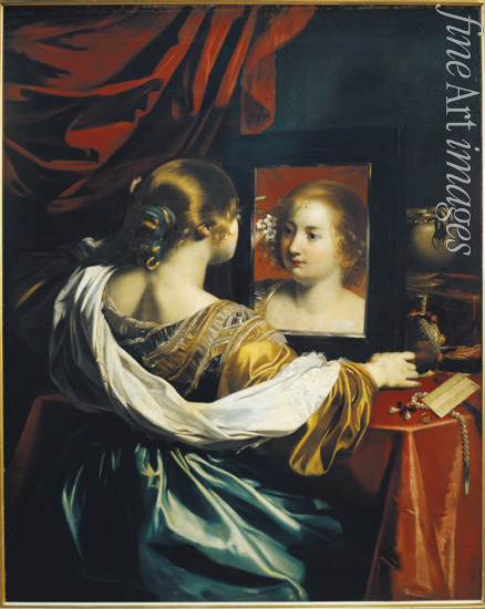 Renieri (Régnier) Niccolo - Vanity or Young woman at her toilet