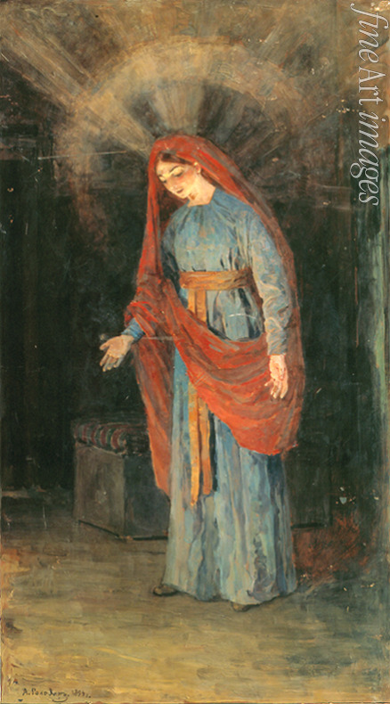 Golovin Alexander Yakovlevich - The Annunciation. Saint Mary (Royal Gate)