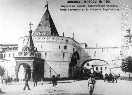 Russischer Fotograf - Die Kapelle der Gottesmutter von Bogoljubowo in Moskau