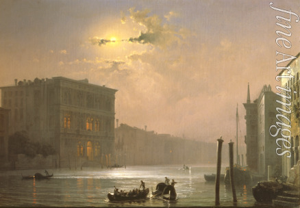 Bogolyubov Alexei Petrovich - The Grand Canal in Venice