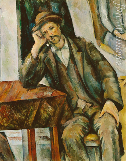 Cézanne Paul - A smoker