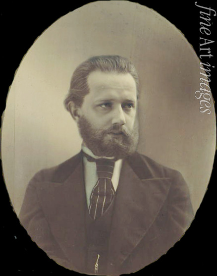 Panow Michail Michailowitsch - Porträt von Komponist Pjotr Iljitsch Tschaikowski (1840-1893)
