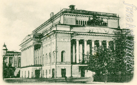 Russian Photographer - The Alexandrinsky Theatre in Saint Petersburg