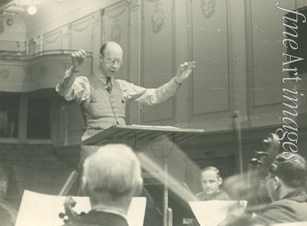 Anonymous - Conducted by the Composer Sergei Prokofiev (1891-1953)