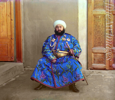 Prokudin-Gorsky Sergey Mikhaylovich - Mohammed Alim Khan (1880-1944), the last Emir of Bukhara