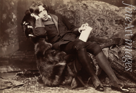 Sarony Napoleon - Portrait of the writer Oscar Wilde (1854-1900)