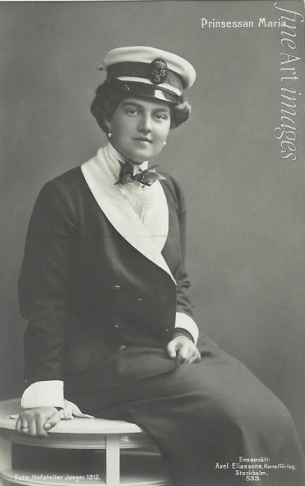 Fotoatelier Jaeger - Großfürstin Maria Pawlowna von Russland (1890-1958)