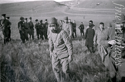 Unbekannter Fotograf - Die japanischen Kriegsgefangenen. Schlacht am Chalchin Gol