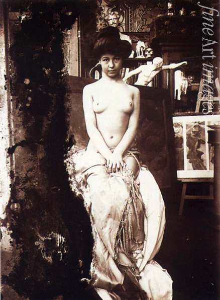 Mucha Alfons Marie - Nude Model in studio