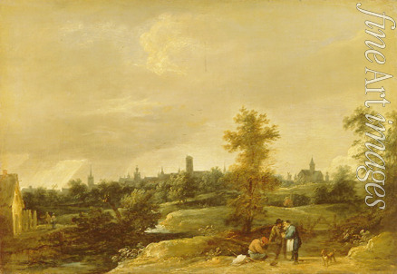 Teniers David the Younger - View near Brussels