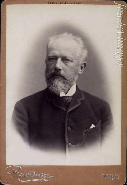 Photo studio Reutlinger Paris - Portrait of the composer Pyotr Ilyich Tchaikovsky (1840-1893)