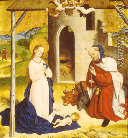German master - The Adoration of the Christ Child