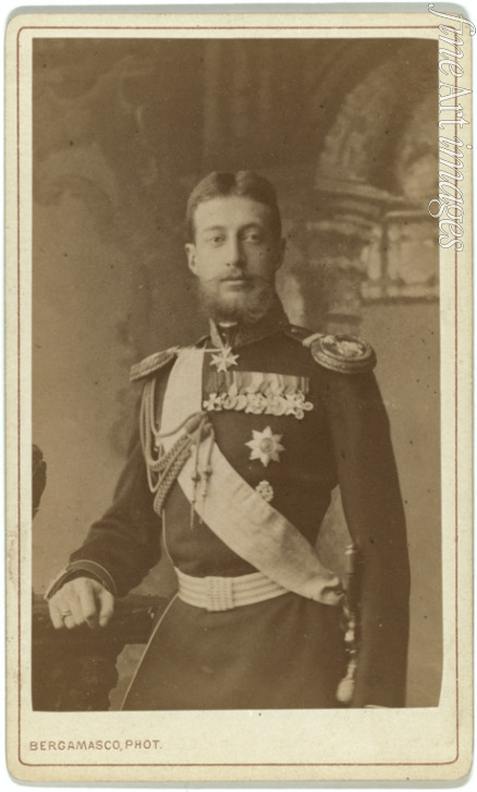 Bergamasco Charles (Karl) - Portrait of Grand Duke Constantine Constantinovich of Russia (1858-1915)