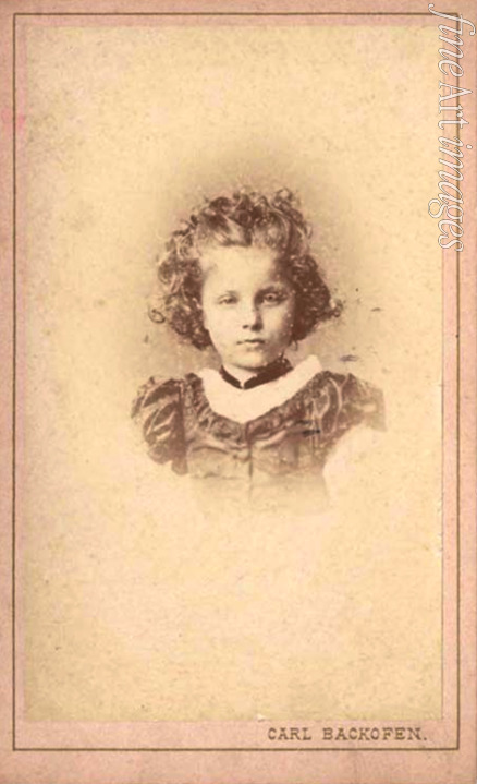 Backofen Carl - Princess Elizabeth of Hesse by Rhine as child