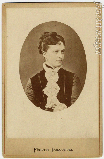 Unbekannter Fotograf - Fürstin Jekaterina Michailowna Dolgorukowa (1847-1922)