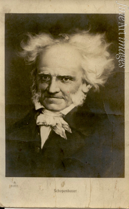 Anonymous - Portrait of Arthur Schopenhauer (1788-1860)