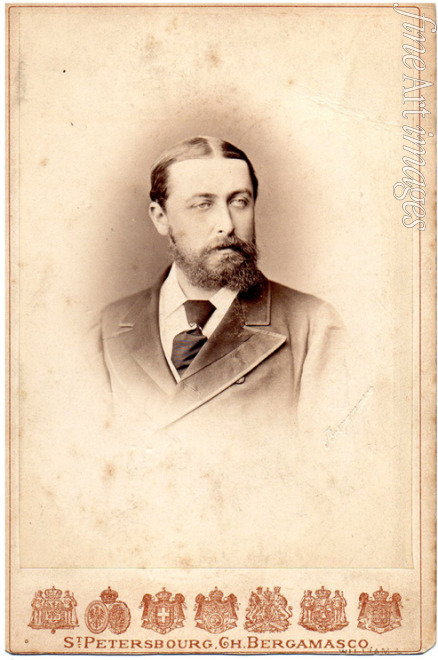 Bergamasco Charles (Karl) - Portrait of Eugen Maximilianovich, 5th Duke of Leuchtenberg (1847-1901)