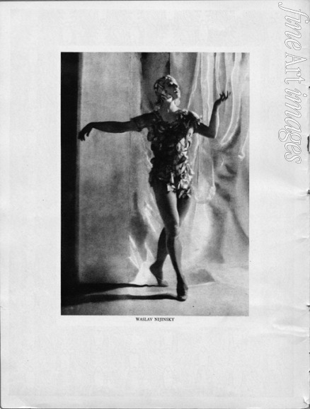 Unbekannter Fotograf - Vaslav Nijinsky im Ballett Le Spectre de la Rose