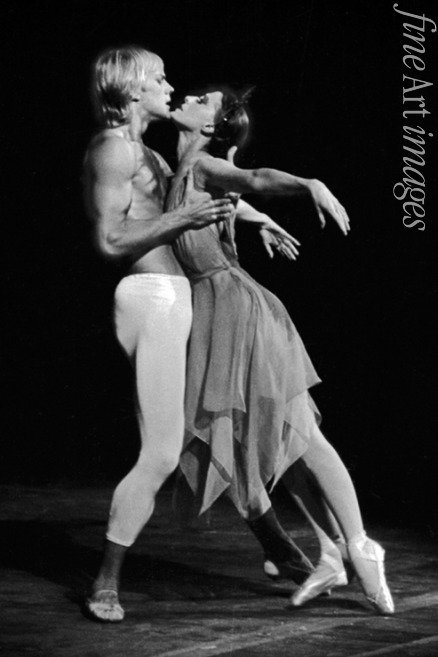 Unbekannter Fotograf - Maja Plissezkaja und Alexander Godunow im Ballett 