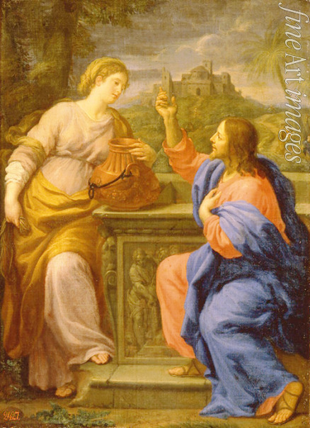 Maratta Carlo - Christ and the Samaritan Woman at Jacob's Well