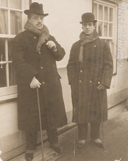 Anonymous - Serge Diaghilev and Léonide Massine