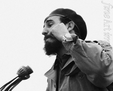 Unbekannter Fotograf - Fidel Castro
