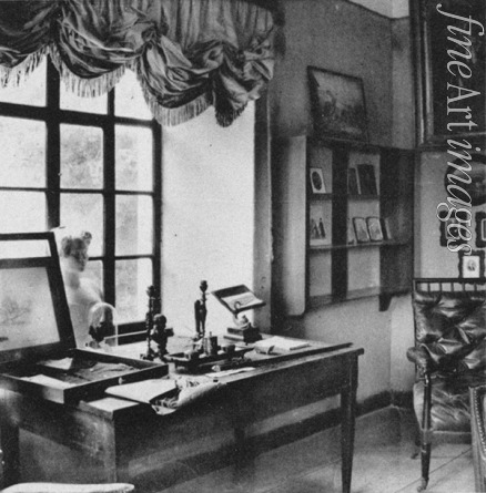 Anonymous - Ostafyevo Estate. The Desk of Alexander Pushkin