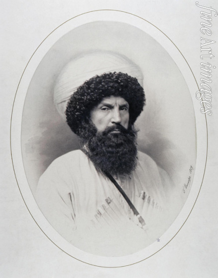 Deniere Andrei (Heinrich-Johann) - Portrait of the Imam Shamil (1797-1871)