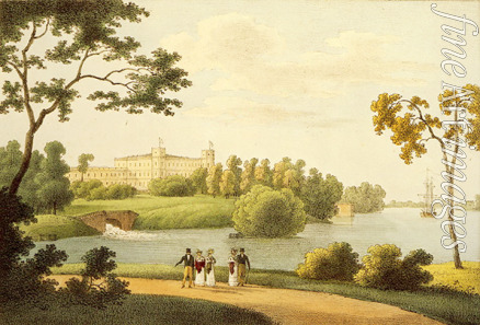 Martynov Andrei Yefimovich - View of the Main Gatchina palace