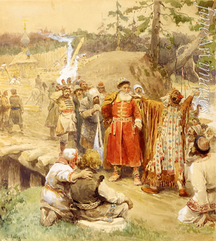 Lebedev Klavdi Vasilyevich - The Conquest of the New Regions in Russia
