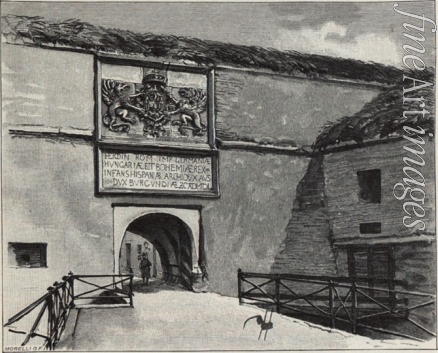 Háry Gyula (Julius) - Tor der alten Festung in Komorn