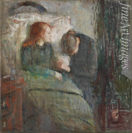 Munch Edvard - Das kranke Kind