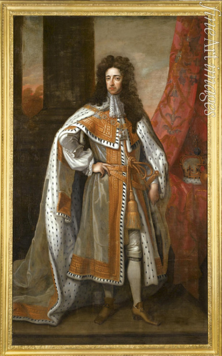 Kneller Sir Gotfrey - King William III of England (1650-1702) in his Coronation Robes