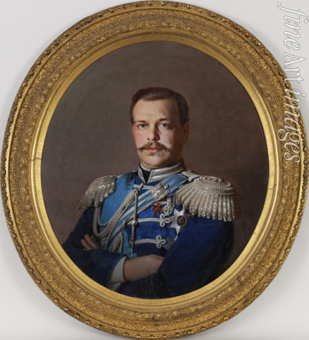 Zaryanko Sergei Konstantinovich - Portrait of the Emperor Alexander III (1845-1894)