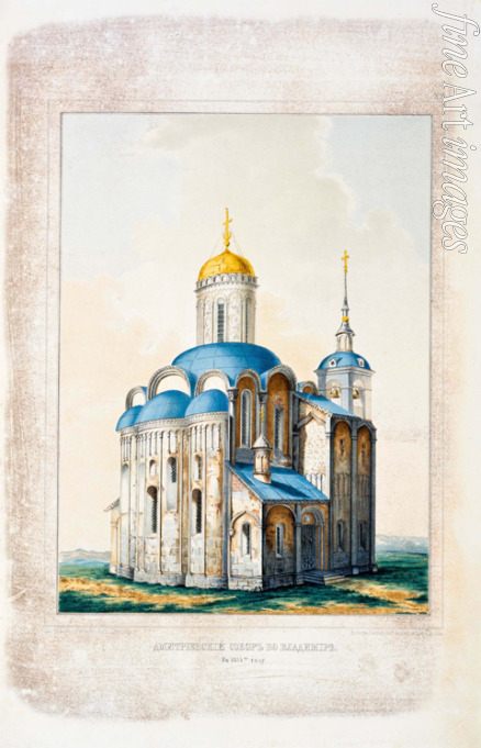 Thon Konstantin Andrejewitsch - Die Demetrius-Kathedrale in Wladimir