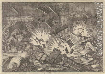 Aa Pieter van der - The Siege of Riga by the Russian Army under Tsar Alexei Mikhailovich in 1656