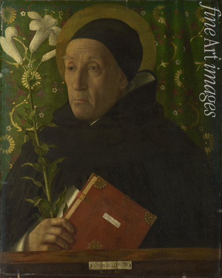 Bellini Giovanni - Porträt von Fra Teodoro von Urbino als Heiliger Dominikus
