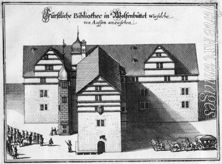 Merian Matthäus der Ältere - Fürstliche Bibliothek in Wolfenbüttel