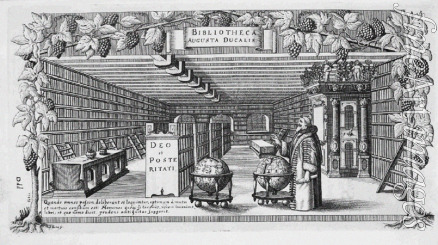 Buno Conrad - August von Brunswick-Lüneburg in his library