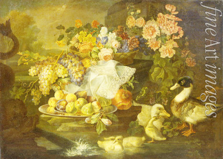 Morosini Francesco - Still life with Fruits and Ducks